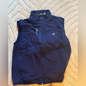 Ralph Lauren Navy Vest Wannamoisett CC Rhode Island Size Large